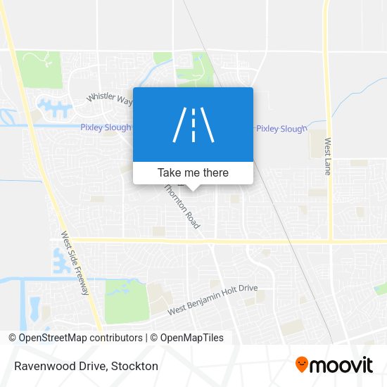 Ravenwood Drive map