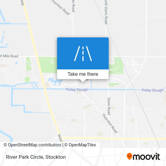 Mapa de River Park Circle
