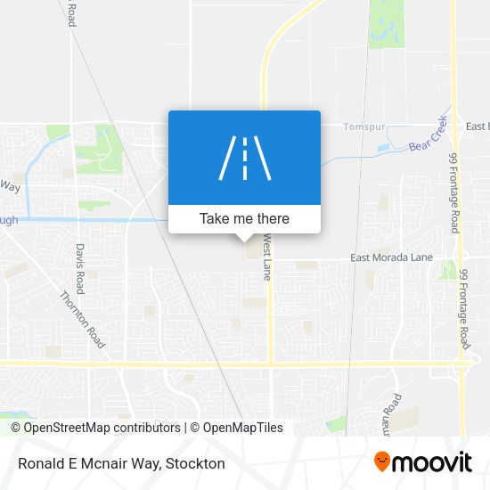Ronald E Mcnair Way map