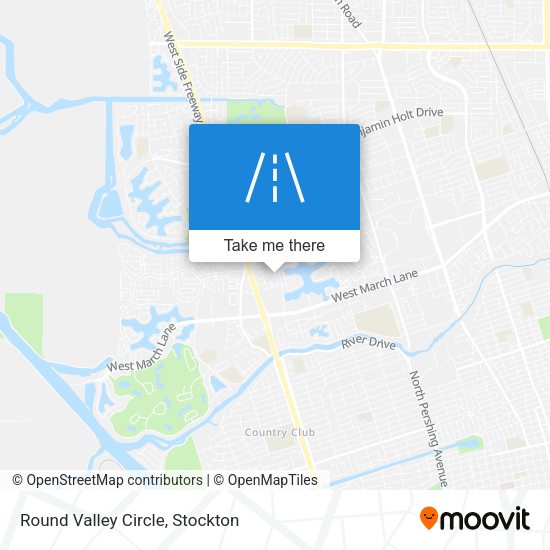 Round Valley Circle map