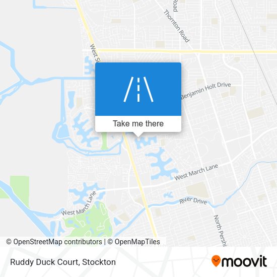 Mapa de Ruddy Duck Court