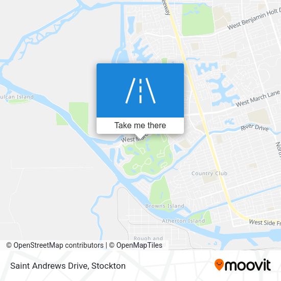 Mapa de Saint Andrews Drive