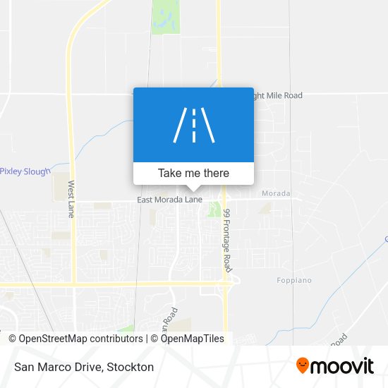 Mapa de San Marco Drive