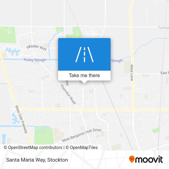 Mapa de Santa Maria Way