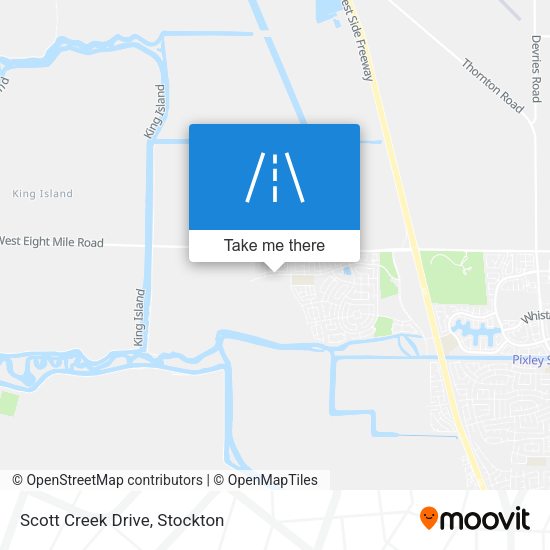 Mapa de Scott Creek Drive