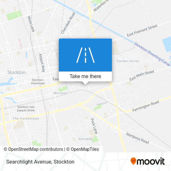 Searchlight Avenue map