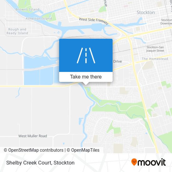 Shelby Creek Court map