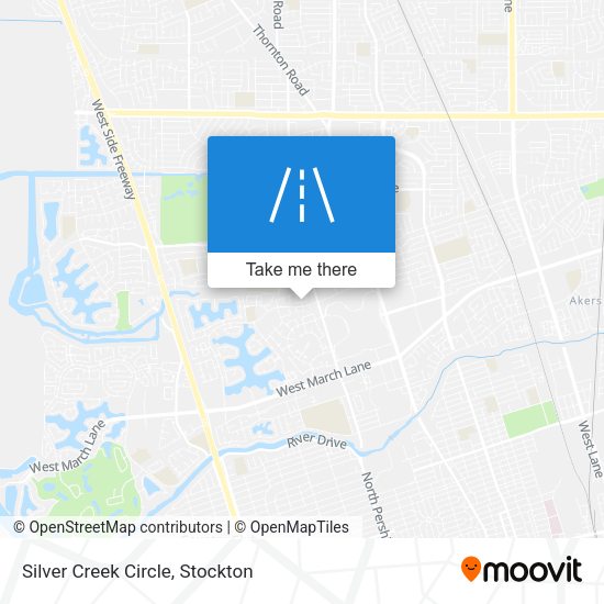 Silver Creek Circle map