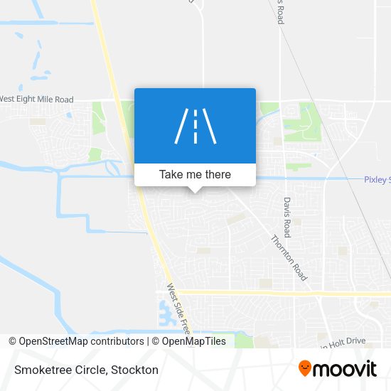 Mapa de Smoketree Circle