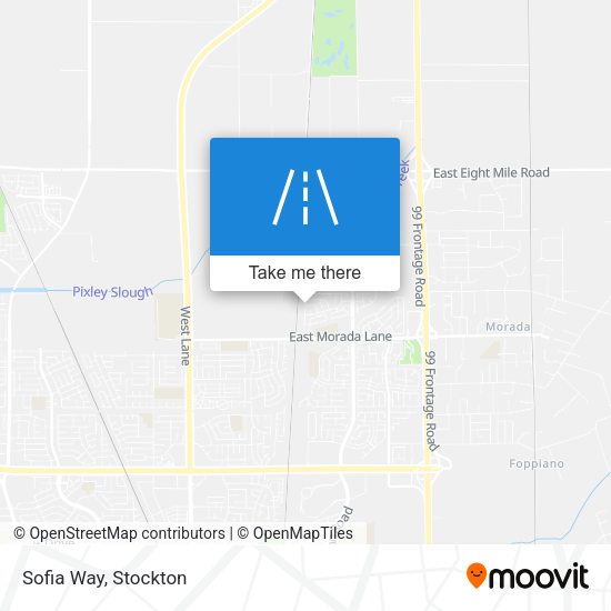 Mapa de Sofia Way