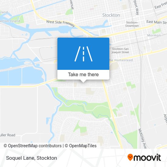 Mapa de Soquel Lane