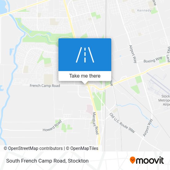 Mapa de South French Camp Road