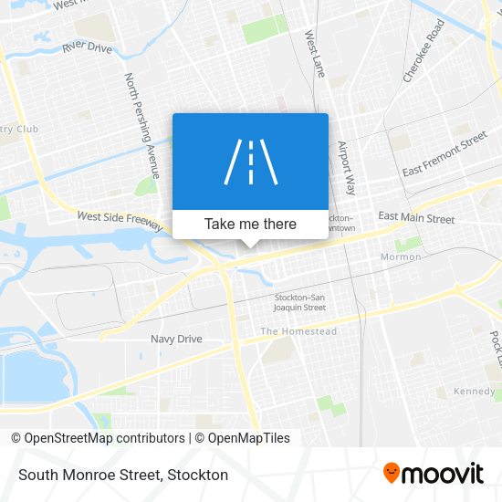Mapa de South Monroe Street