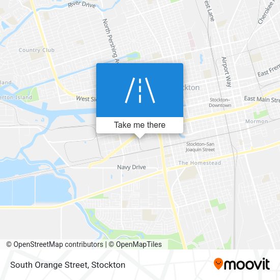 Mapa de South Orange Street