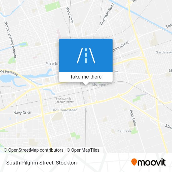 South Pilgrim Street map