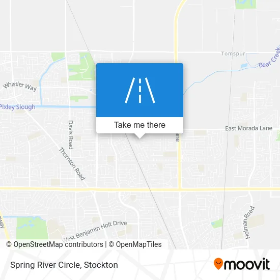 Spring River Circle map