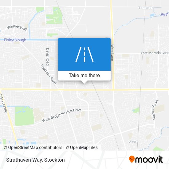 Mapa de Strathaven Way