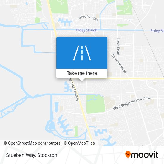 Mapa de Stueben Way