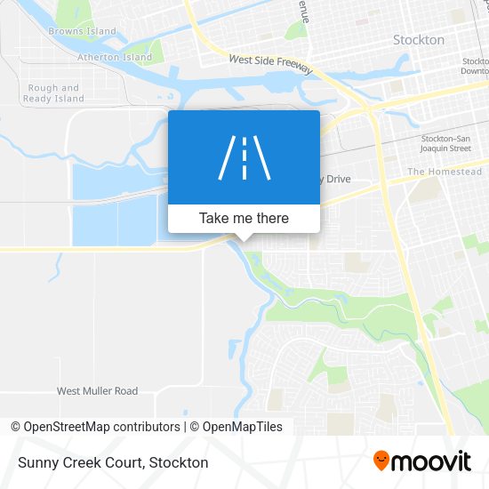 Mapa de Sunny Creek Court