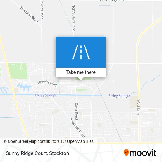 Mapa de Sunny Ridge Court