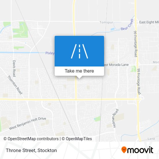 Mapa de Throne Street