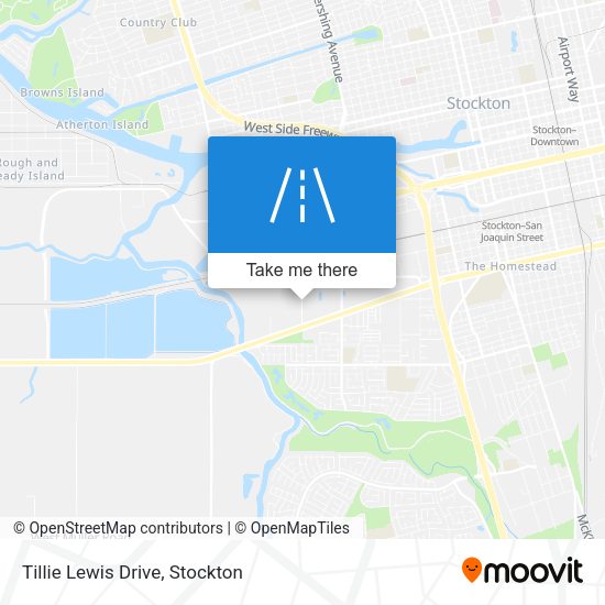 Tillie Lewis Drive map