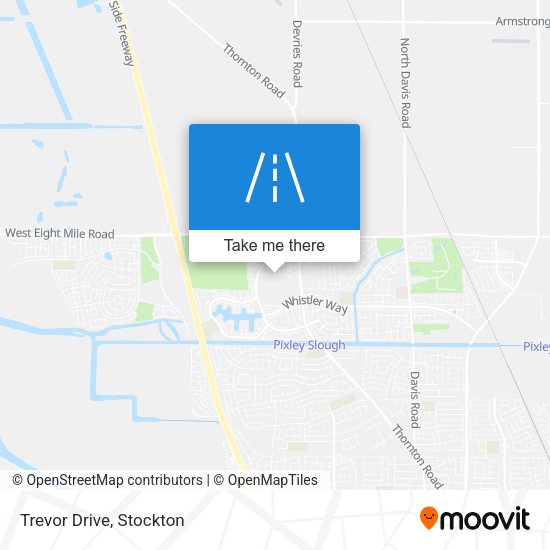Mapa de Trevor Drive