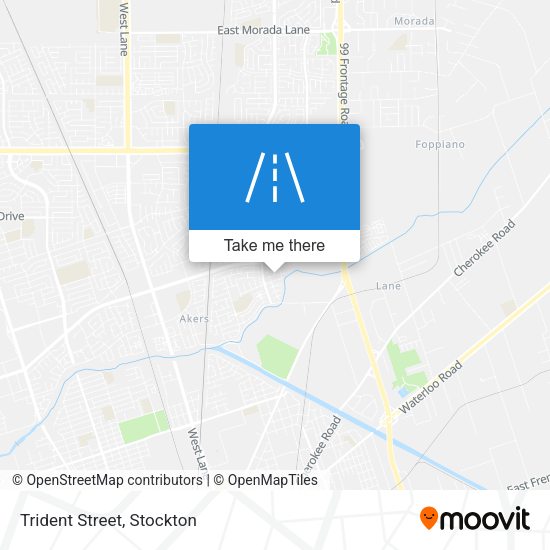 Trident Street map