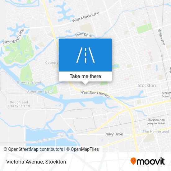 Mapa de Victoria Avenue