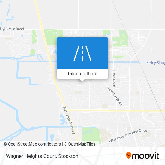 Wagner Heights Court map