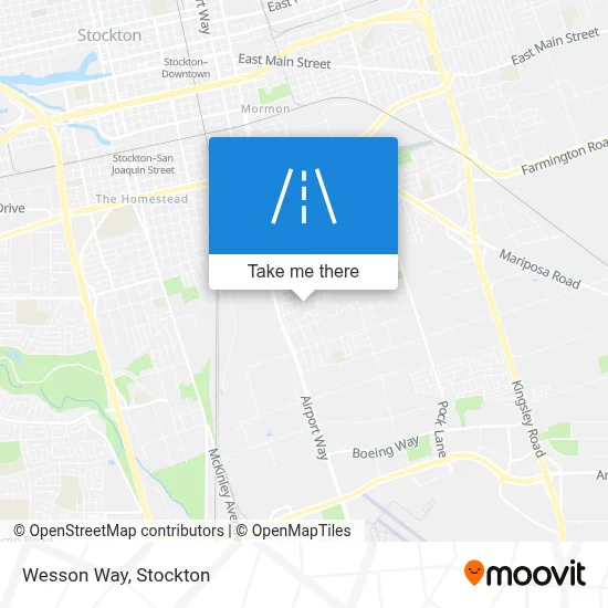 Wesson Way map