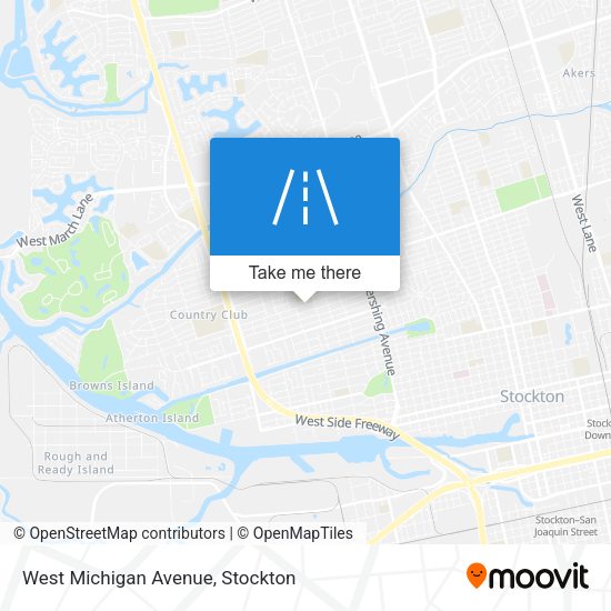 Mapa de West Michigan Avenue