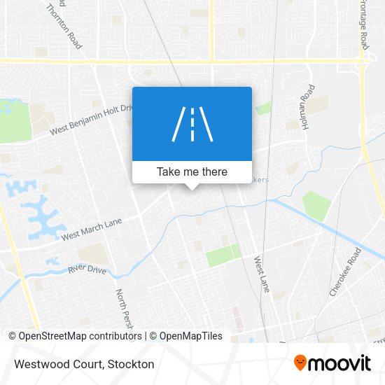 Mapa de Westwood Court
