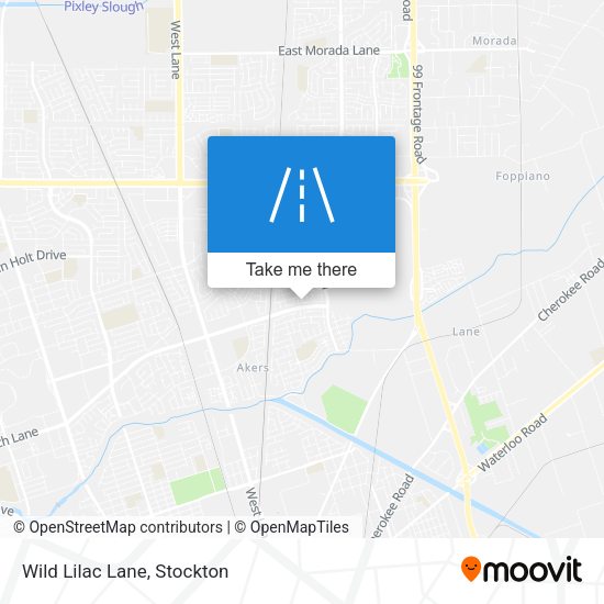 Wild Lilac Lane map