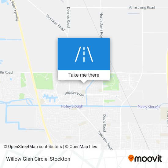 Mapa de Willow Glen Circle