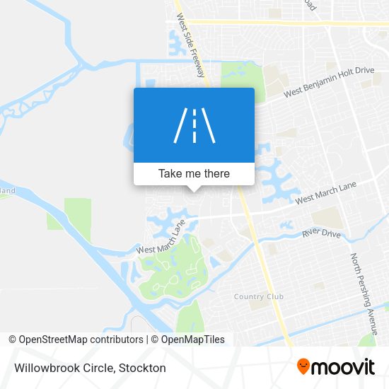 Willowbrook Circle map