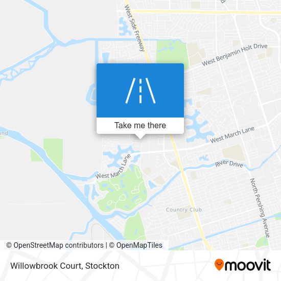 Mapa de Willowbrook Court