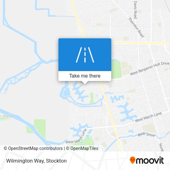 Mapa de Wilmington Way
