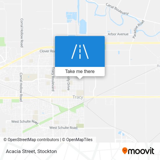 Mapa de Acacia Street