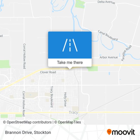 Mapa de Brannon Drive