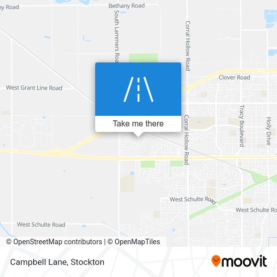 Mapa de Campbell Lane