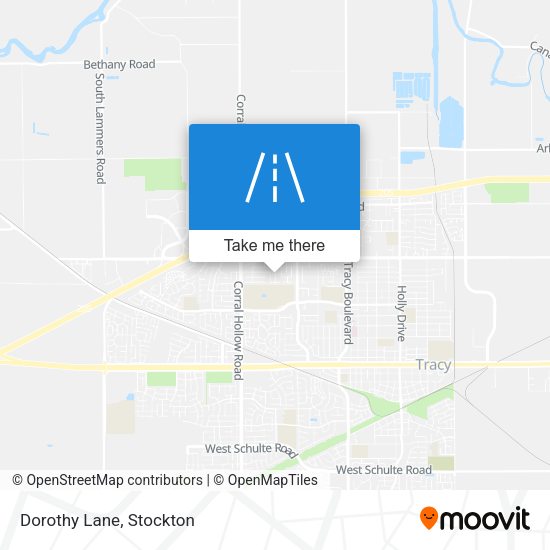 Mapa de Dorothy Lane