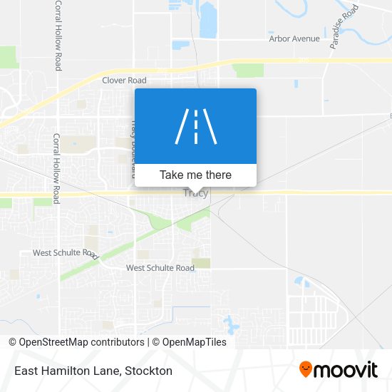 Mapa de East Hamilton Lane