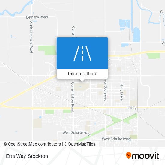 Mapa de Etta Way