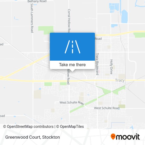 Greenwood Court map