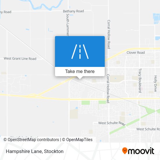 Mapa de Hampshire Lane