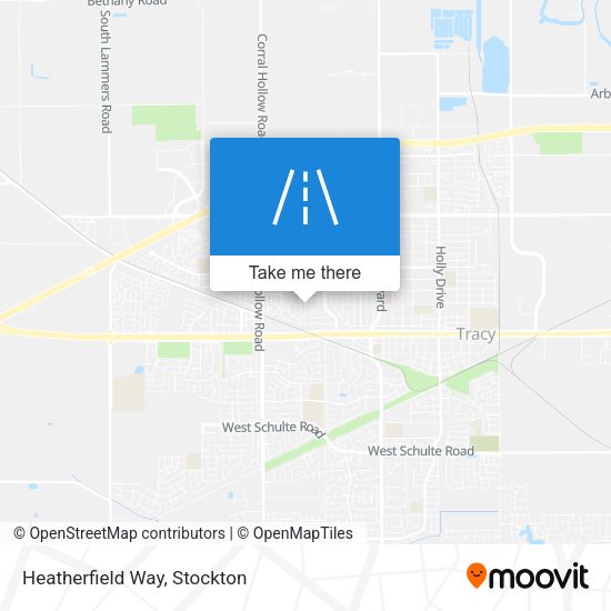 Mapa de Heatherfield Way
