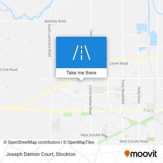 Joseph Damon Court map