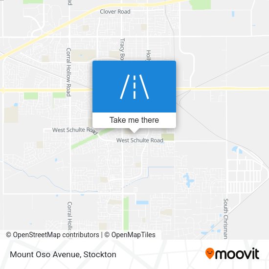 Mapa de Mount Oso Avenue
