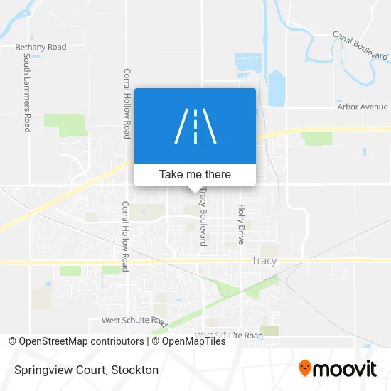 Springview Court map